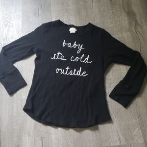 Kate spade warming long sleeve shirt